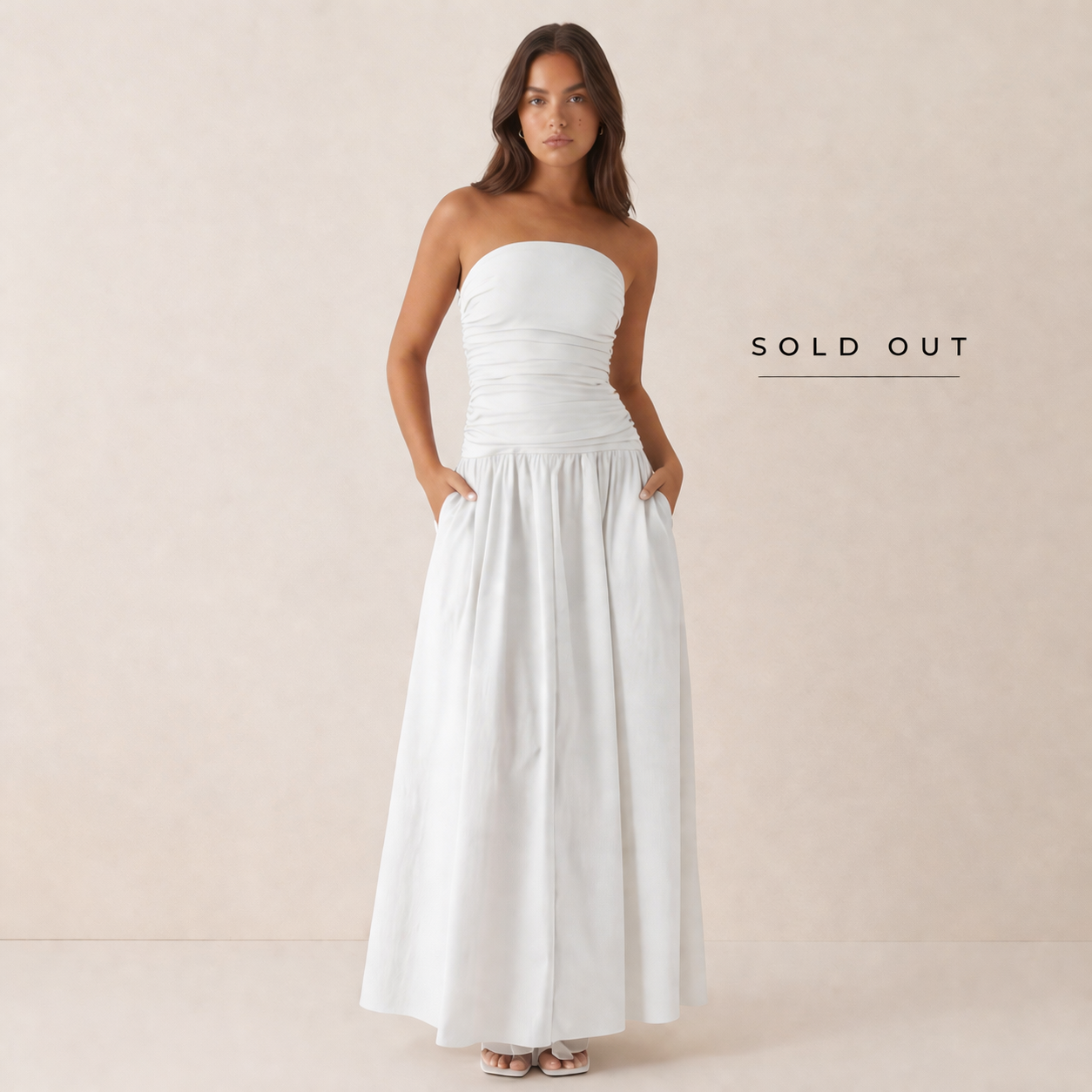 Strapless Maxi Dress