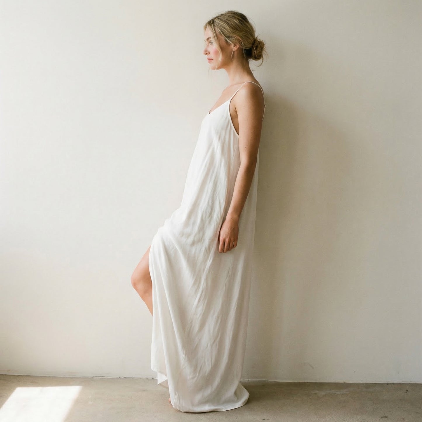 Low Backless Flow Dress