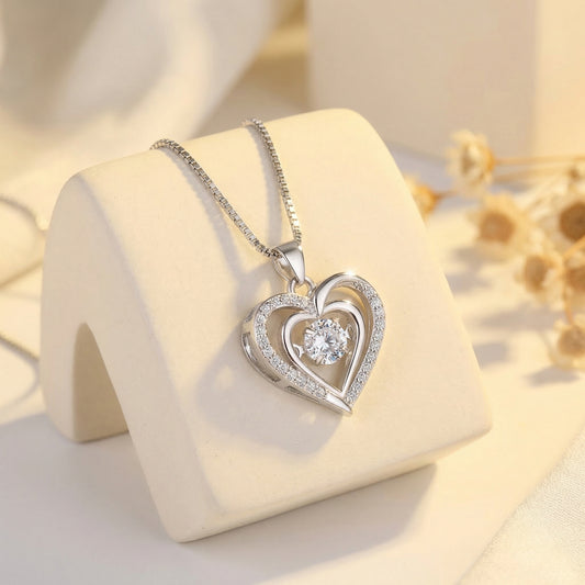 Heart Shaped Pendant Necklace