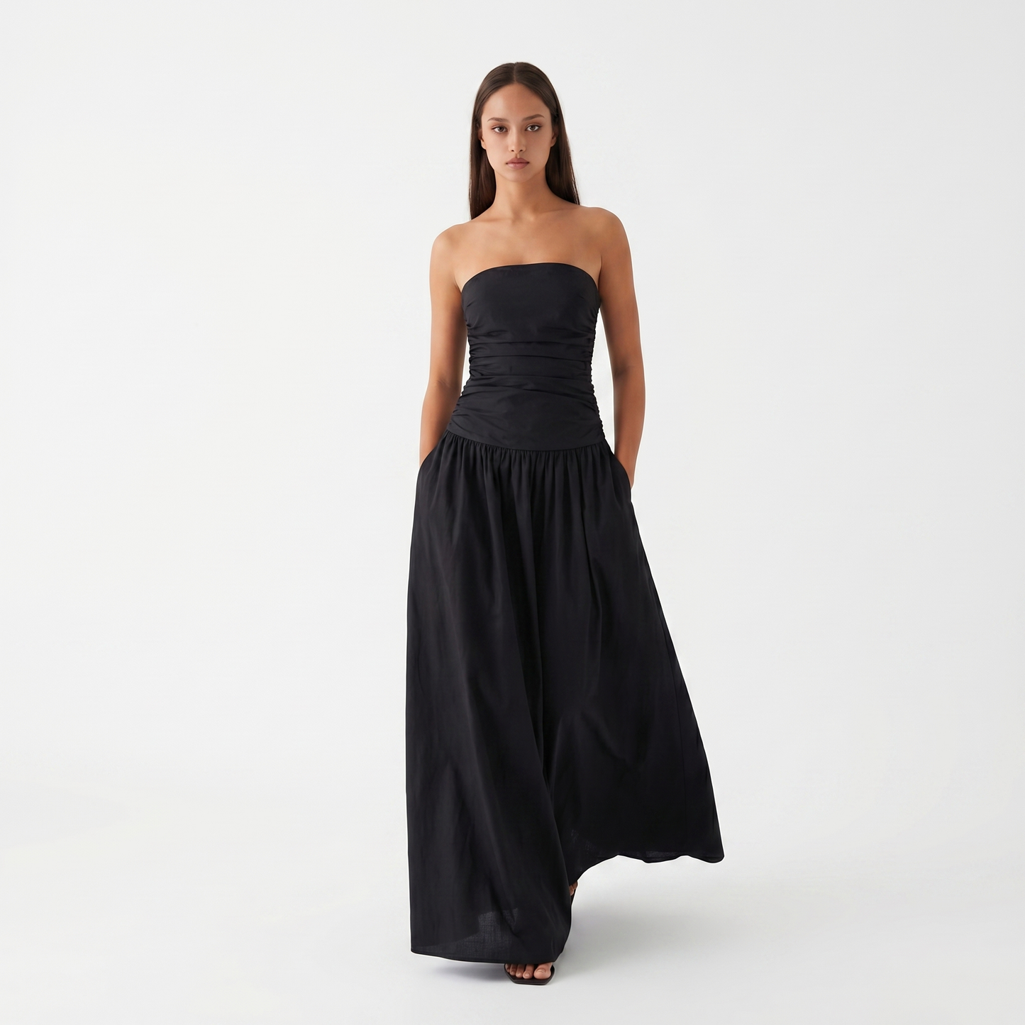 Strapless Maxi Dress
