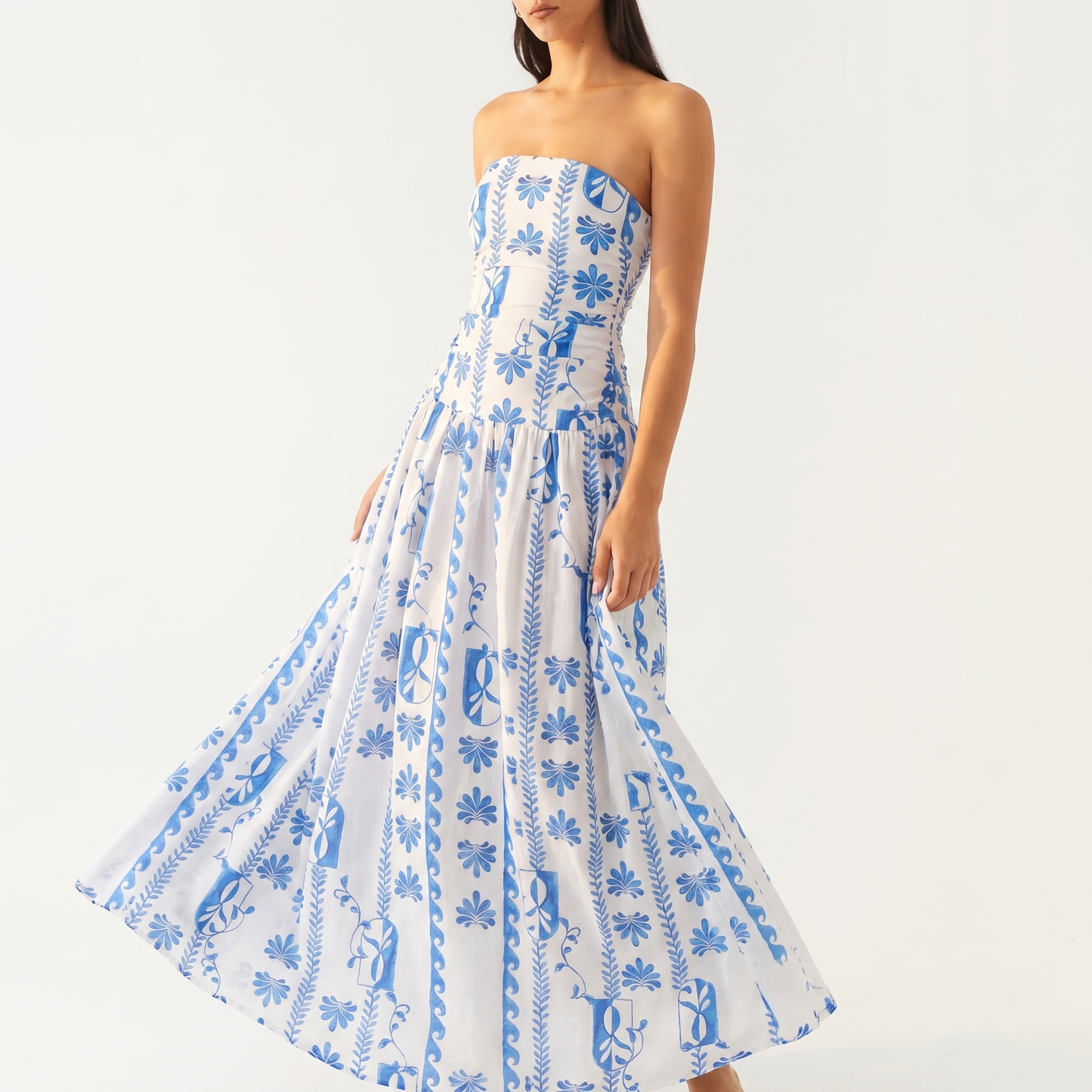Strapless Maxi Dress