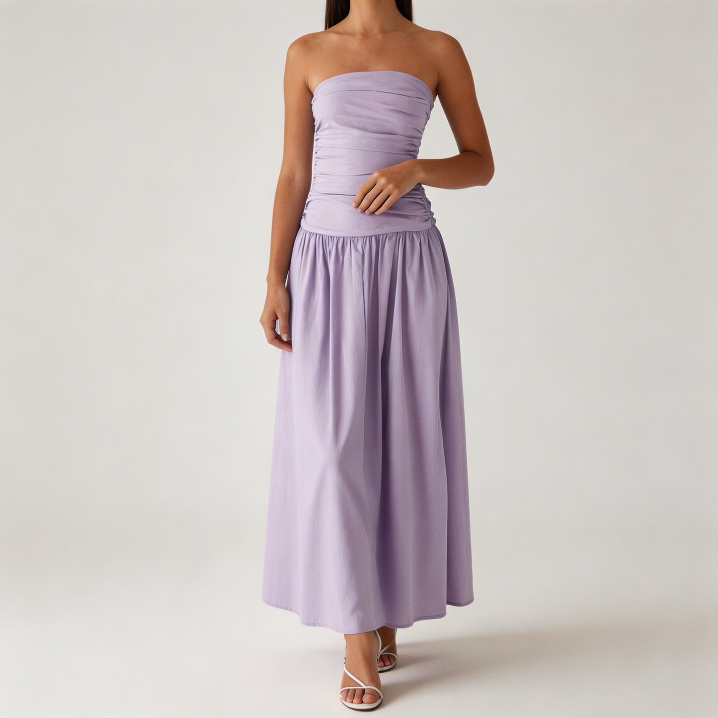 Strapless Maxi Dress