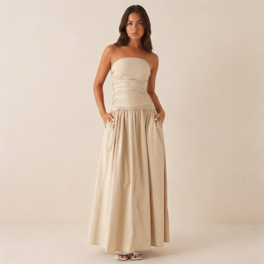 Strapless Maxi Dress