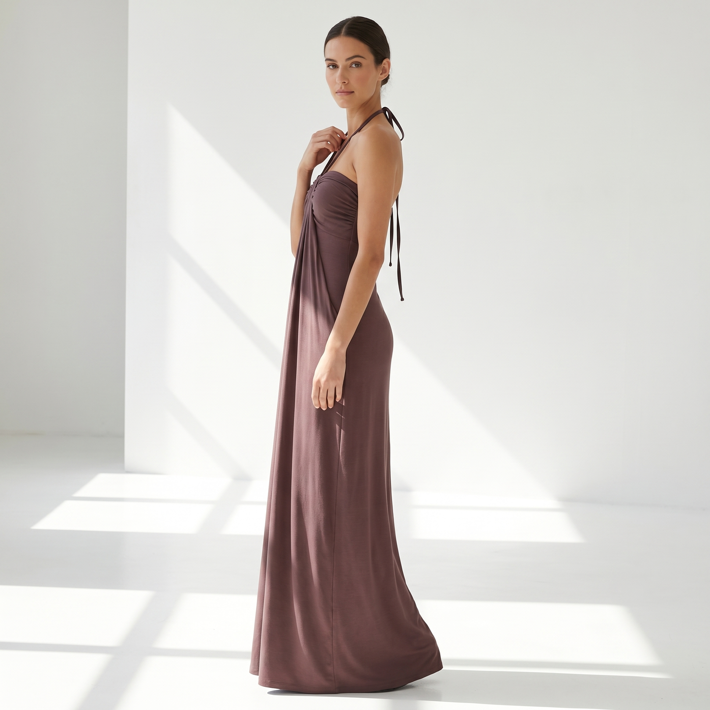 The Amalfi Drape Maxi